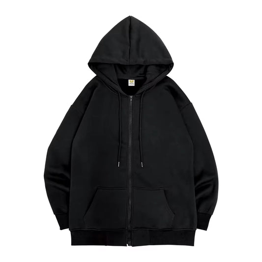 GILET ZIPPÉ À CAPUCHE