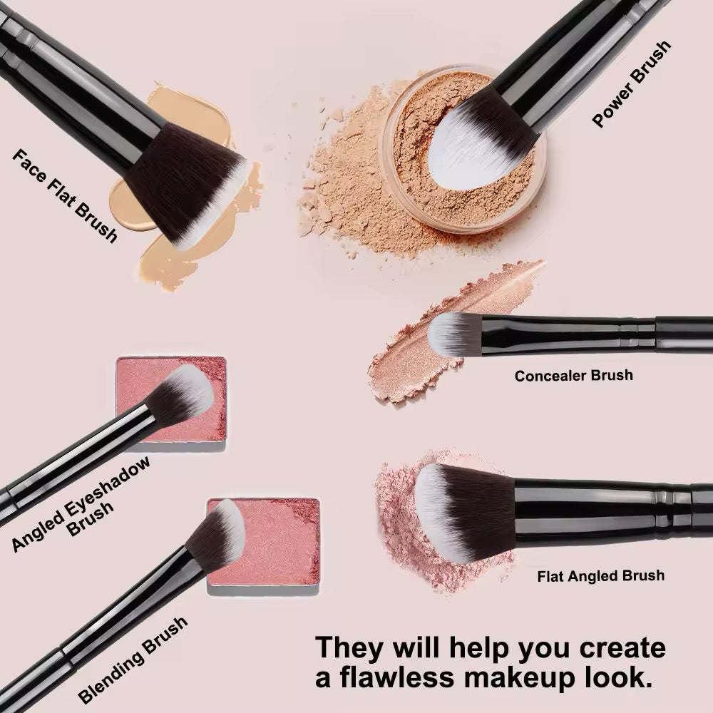 Ensemble de Pinceaux de Maquillage