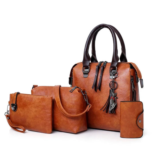 Sac à main rétro en cuir PU