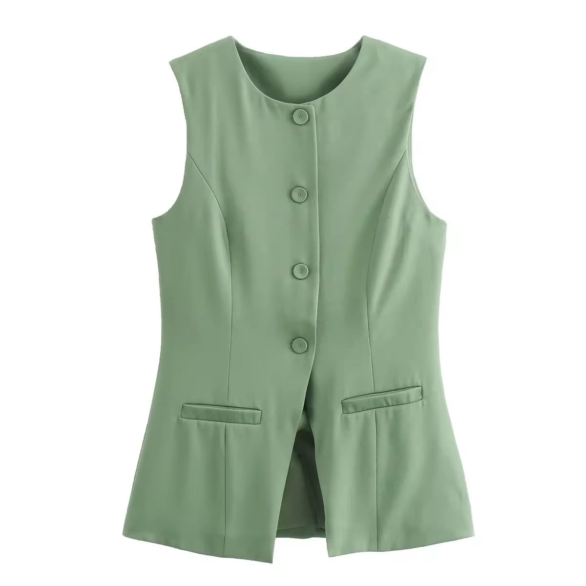 GILET SENZA MANICHE DI MEDIA LUNGHEZZA