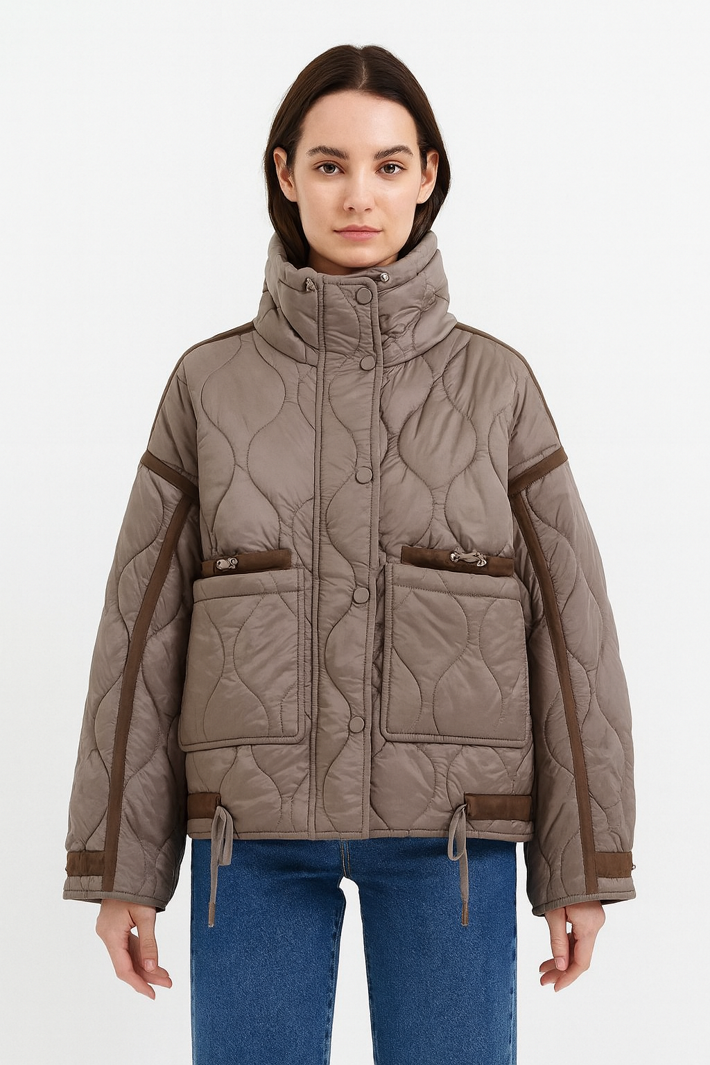 Turtleneck jacket • Women