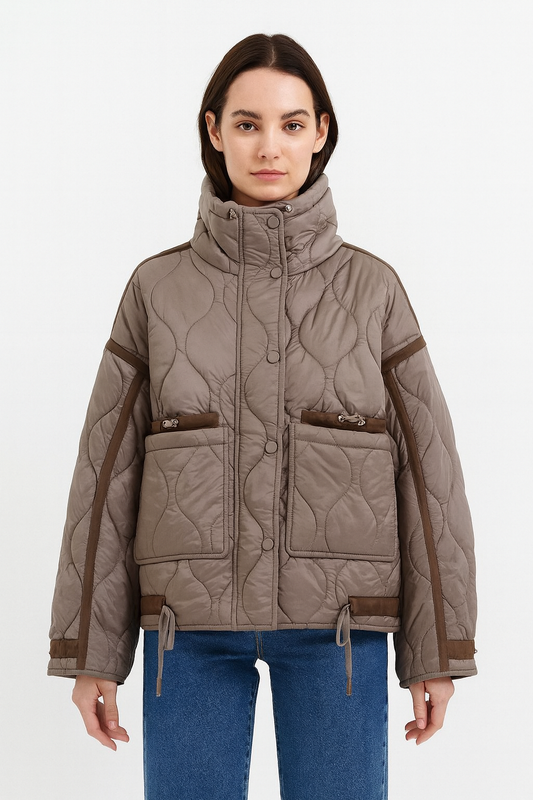 Turtleneck jacket • Women