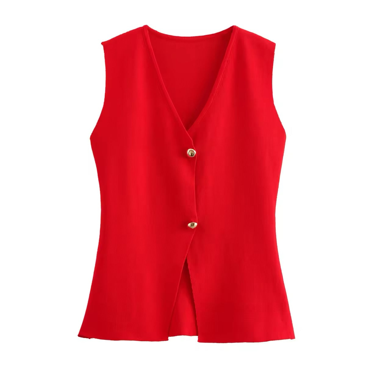 GILET SENZA MANICHE IN MAGLIA