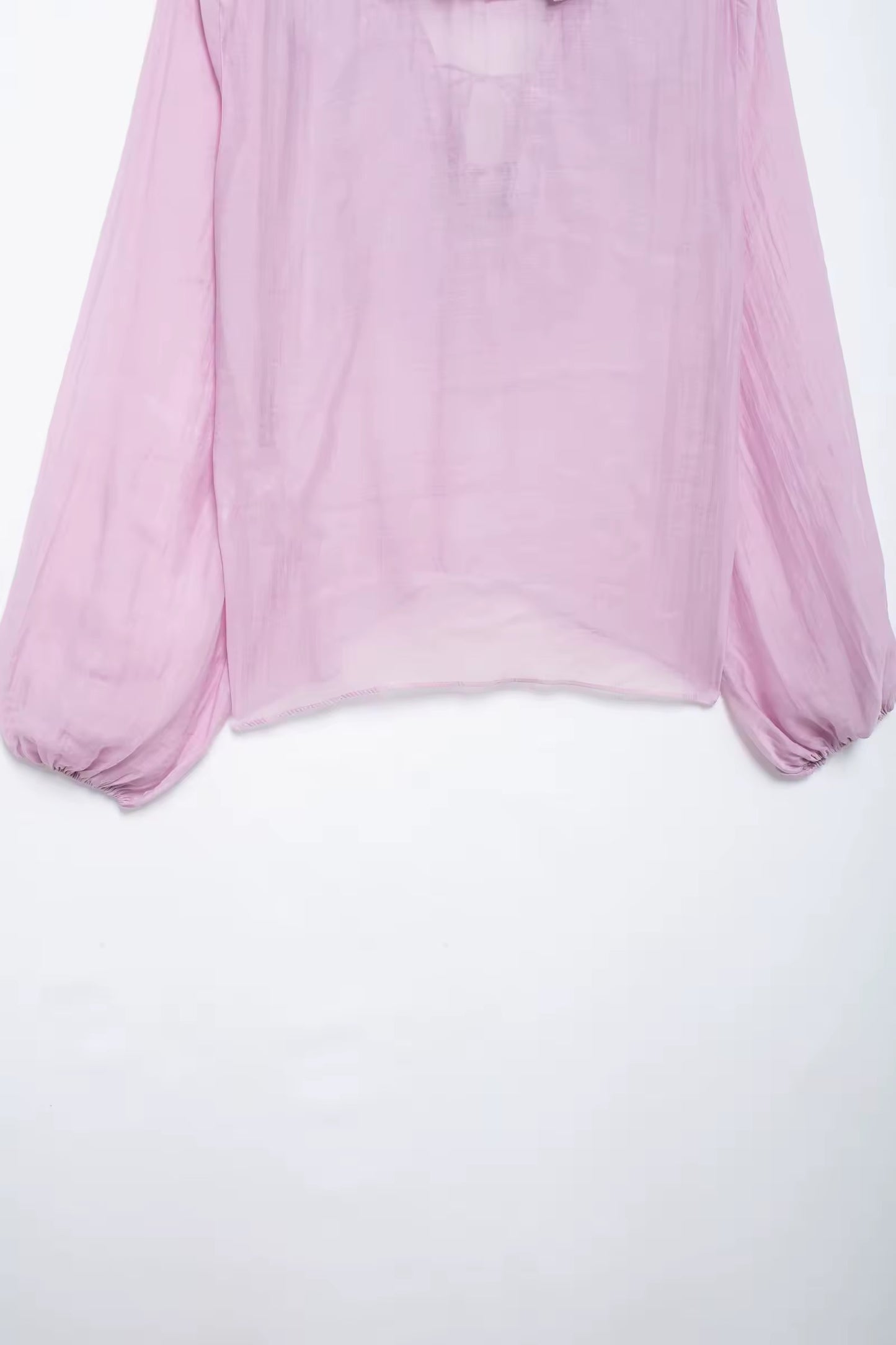 CHEMISE MOUSSELINE À VOLANTS