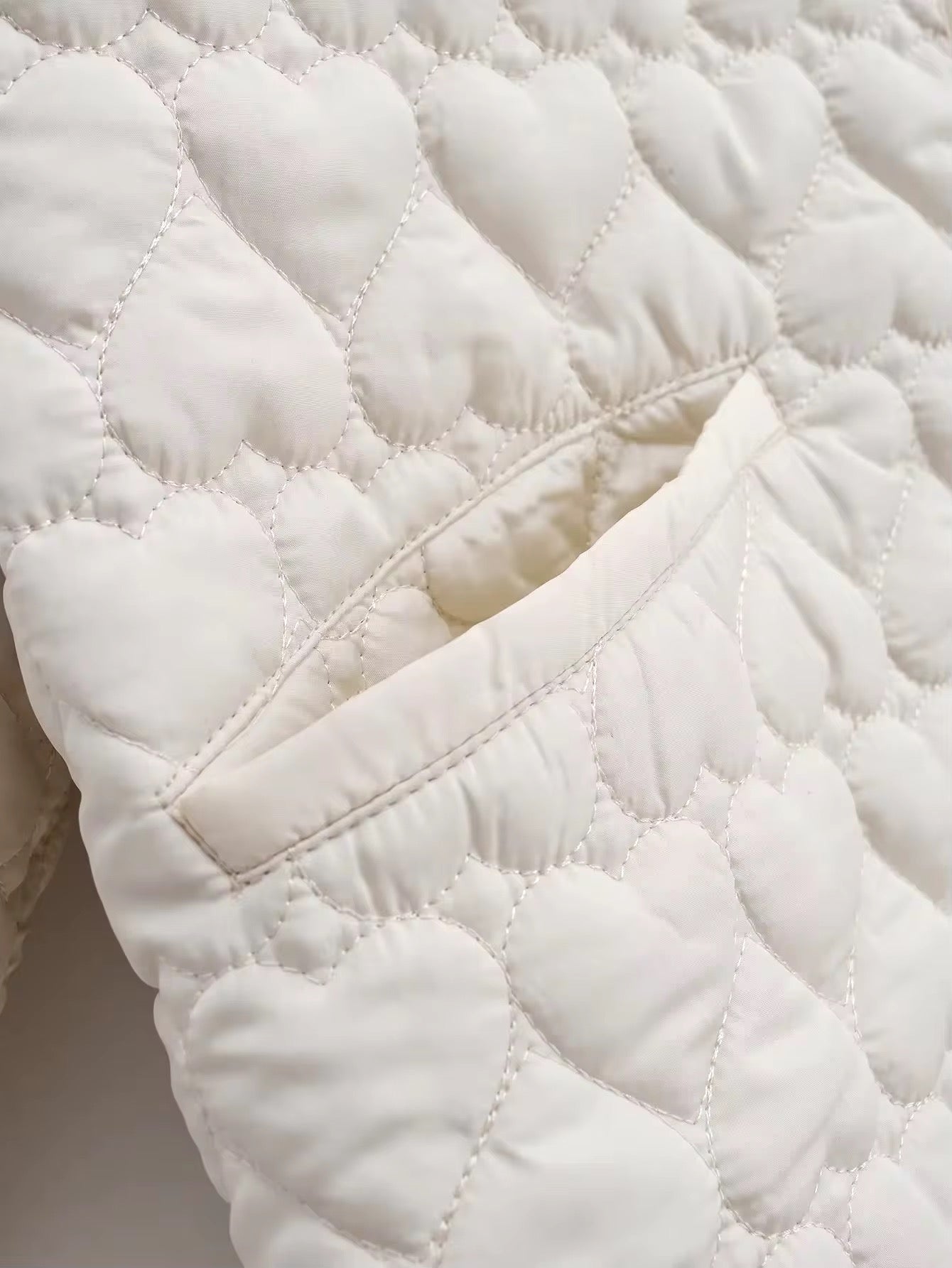 Heart pattern jacket • Women