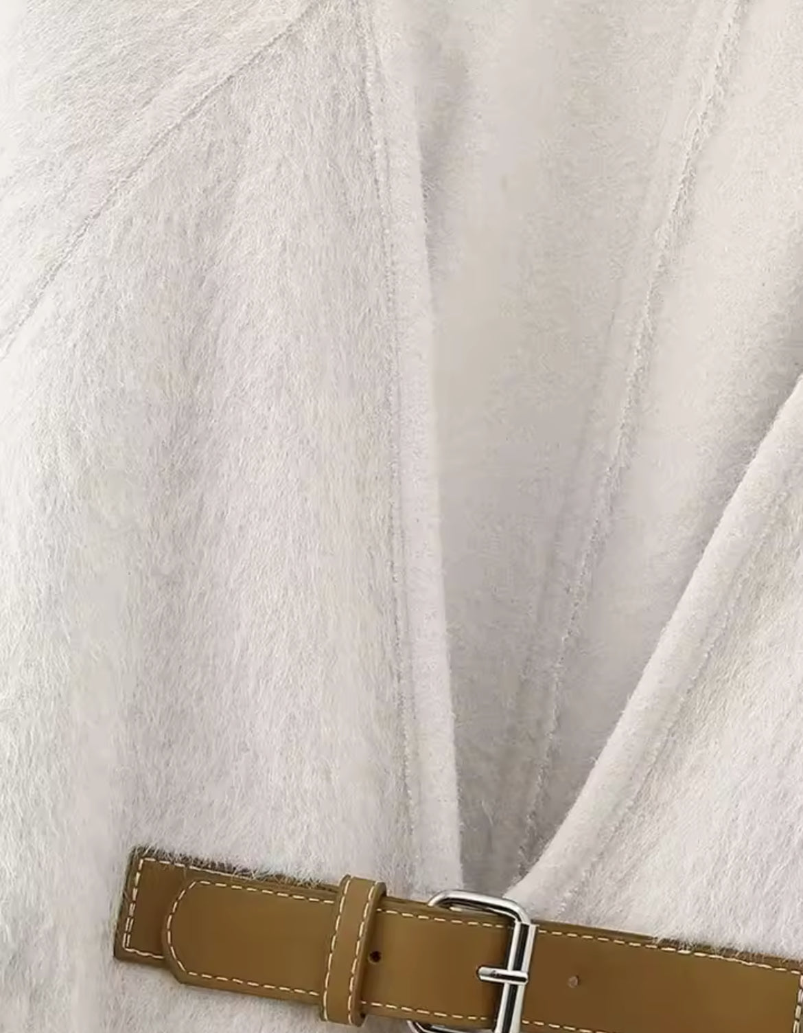 VESTE À COL ROND