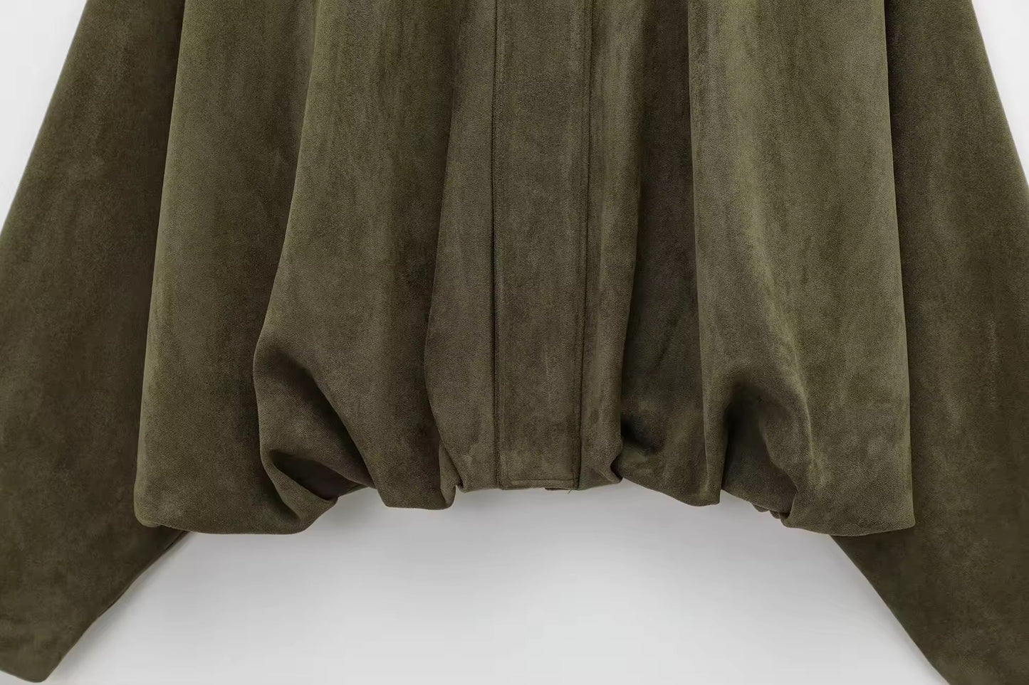 BLOUSON AMPLE EFFET DAIM