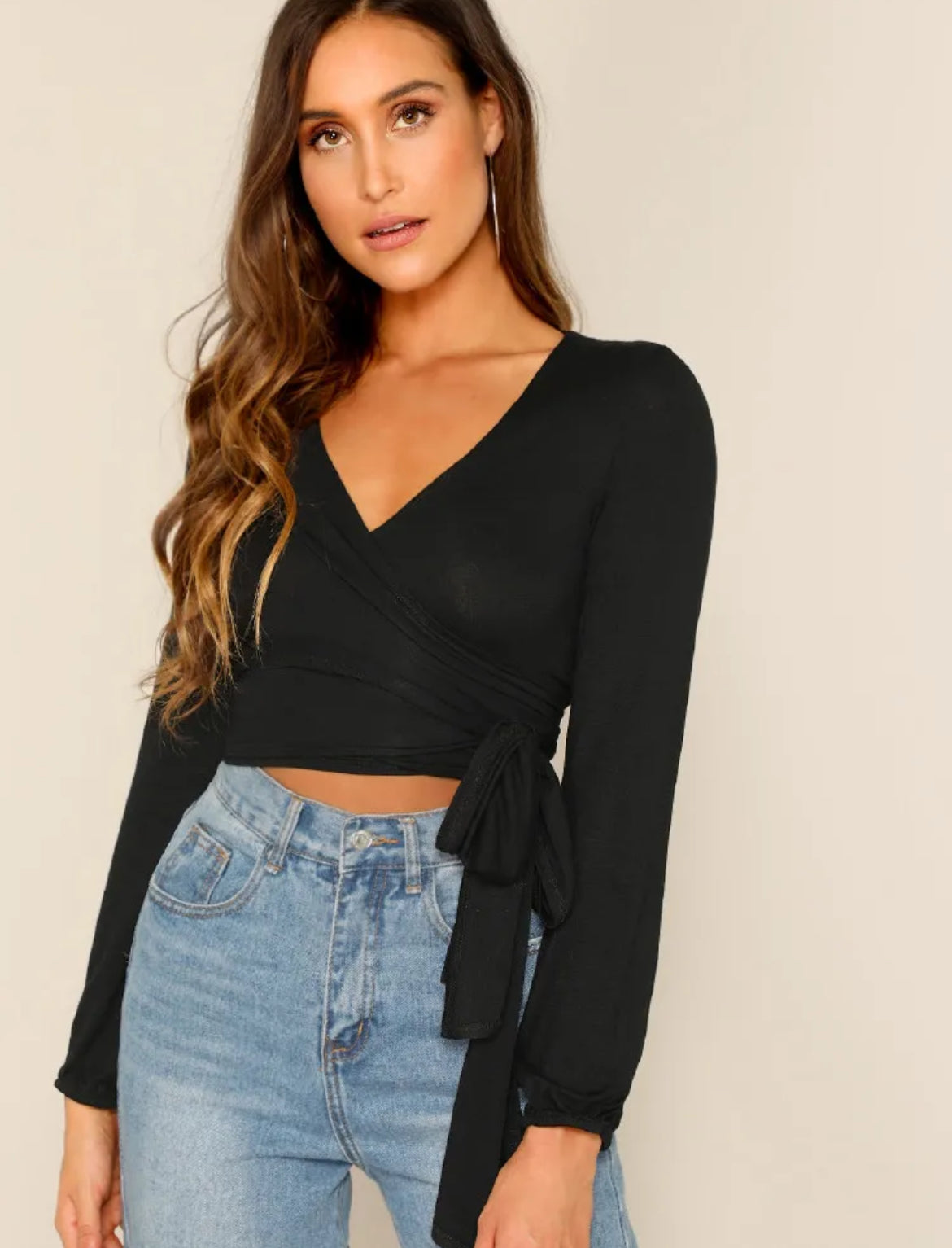 Cardigan annodato CROPPED 