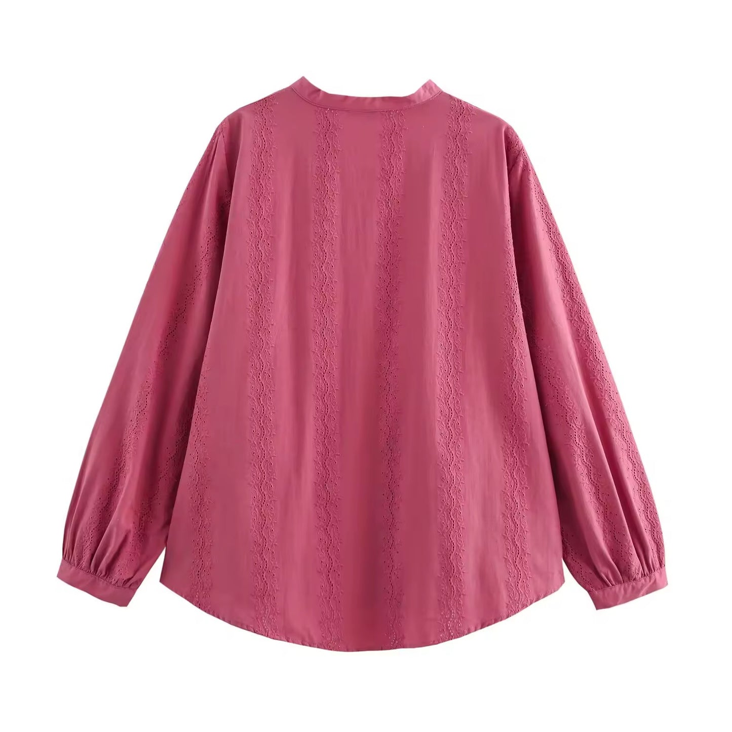 CHEMISE TEXTURÉE COL V