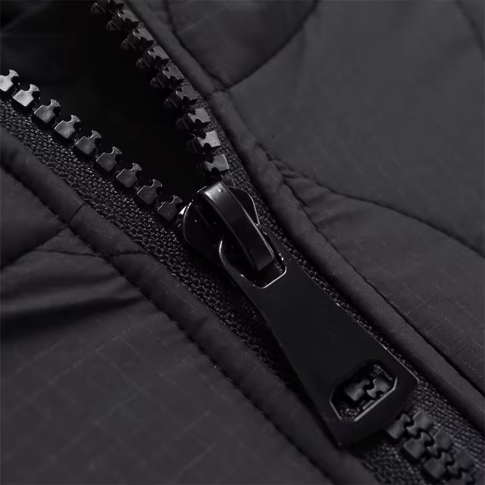 PARKA MATELASSÉE LONGUE À CAPUCHE