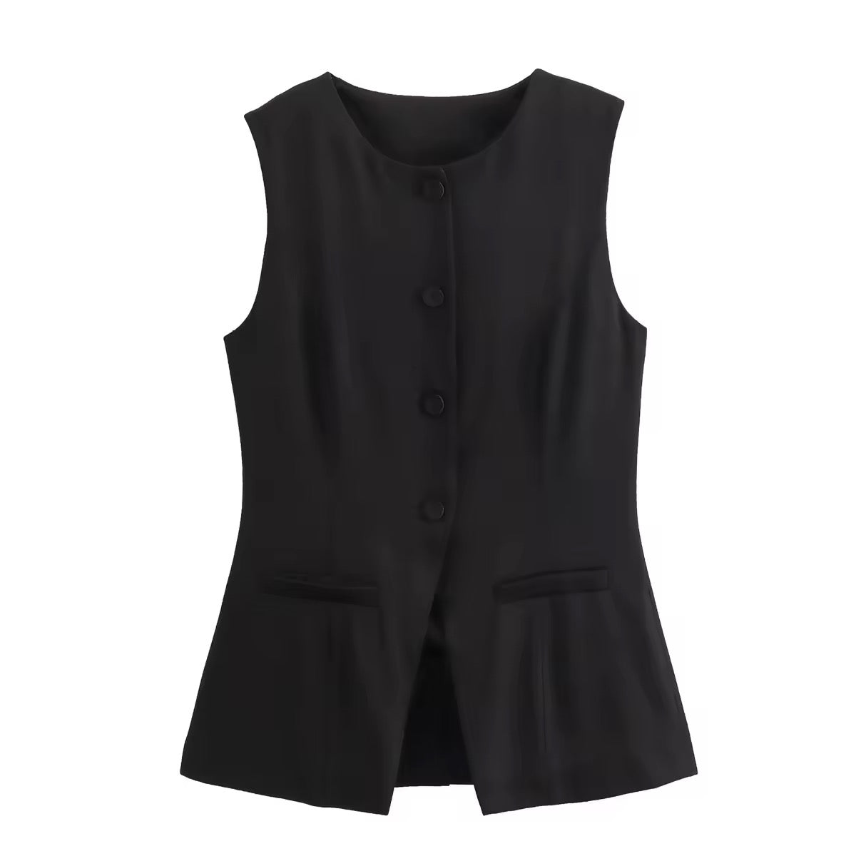 GILET SENZA MANICHE DI MEDIA LUNGHEZZA