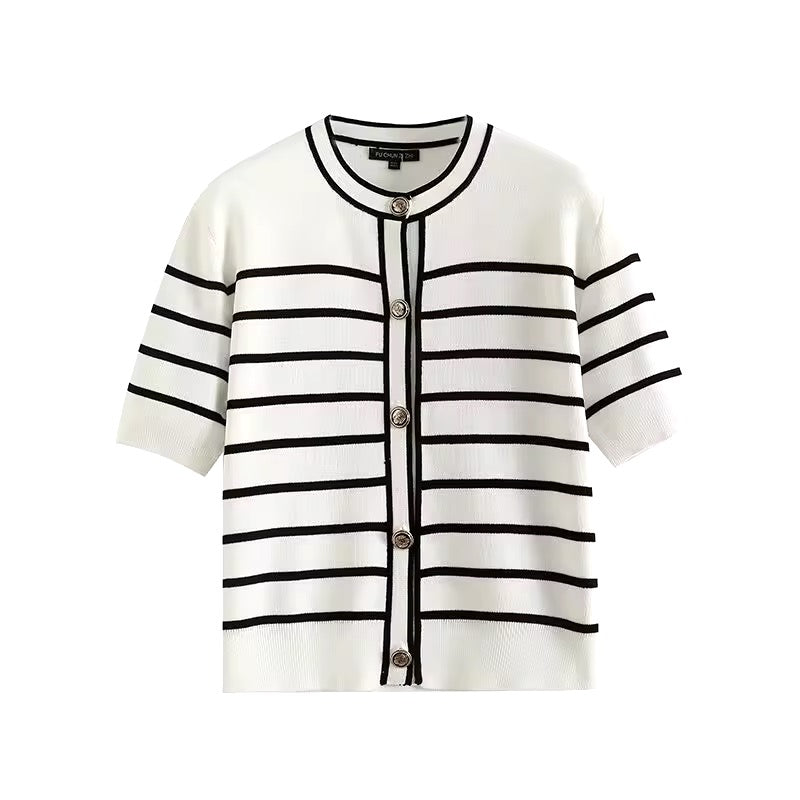 Short sleeve cardigan • Women