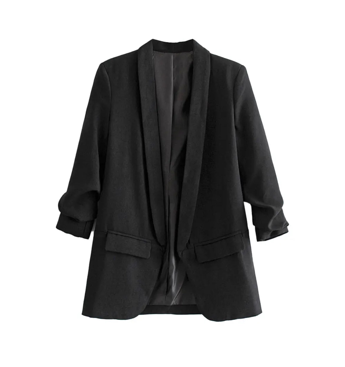 BLAZER LONG COL CHÂLE