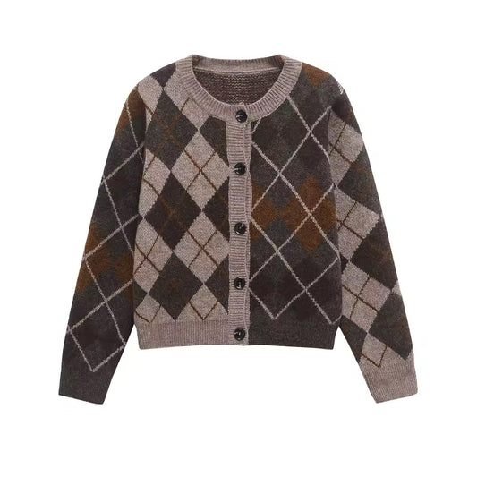 CARDIGAN IN MAGLIA CON EFFETTO AFFUSOLATO