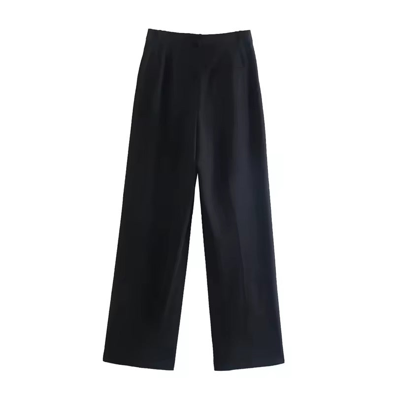 PANTALON LARGE AVEC CEINTURE