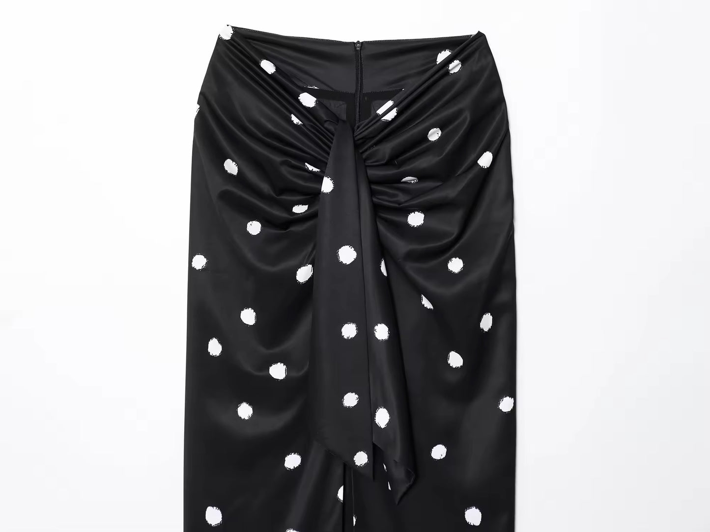 JUPE LONGUE À POIS