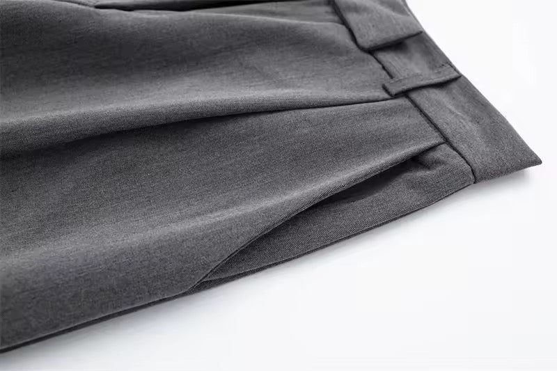 PANTALON LARGE AVEC CEINTURE