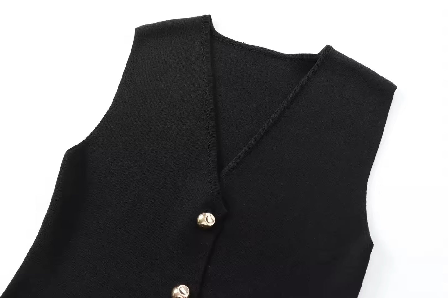 GILET SENZA MANICHE IN MAGLIA