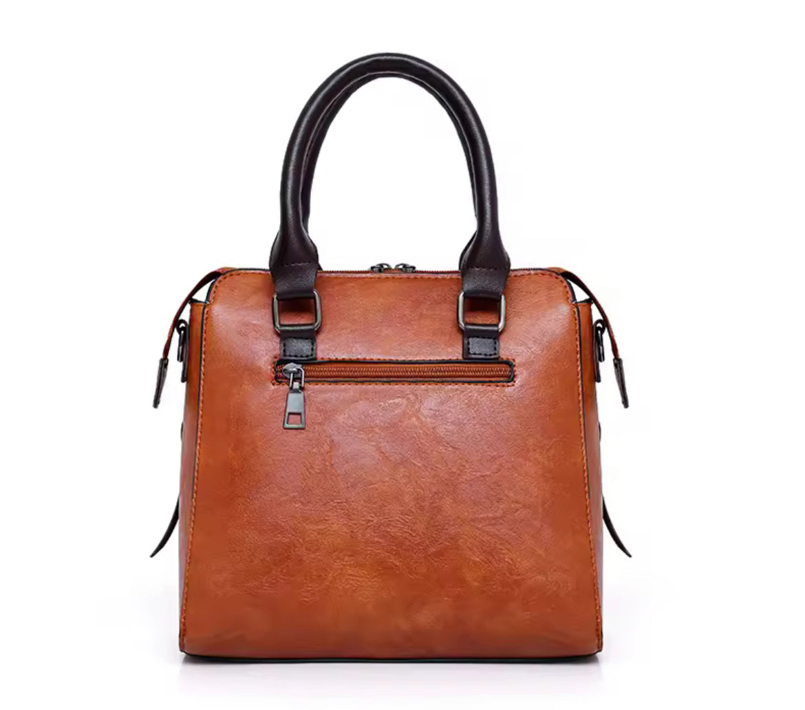 Borsa in pelle PU retrò