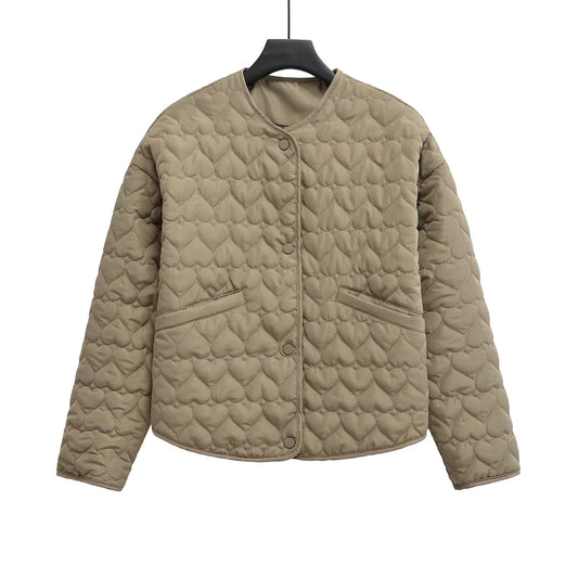 Heart pattern jacket • Women