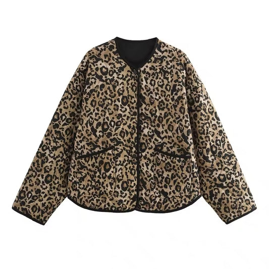 Animal pattern jacket • Women 