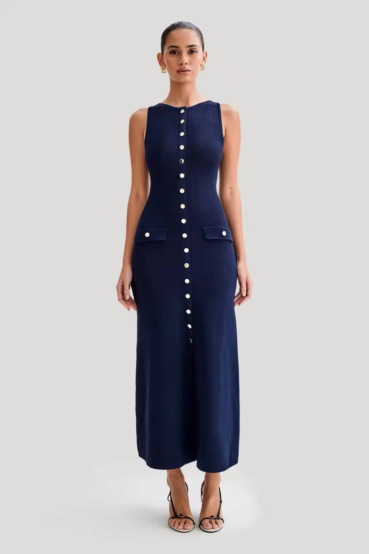 ROBE LONGUE BOUTONNÉE
