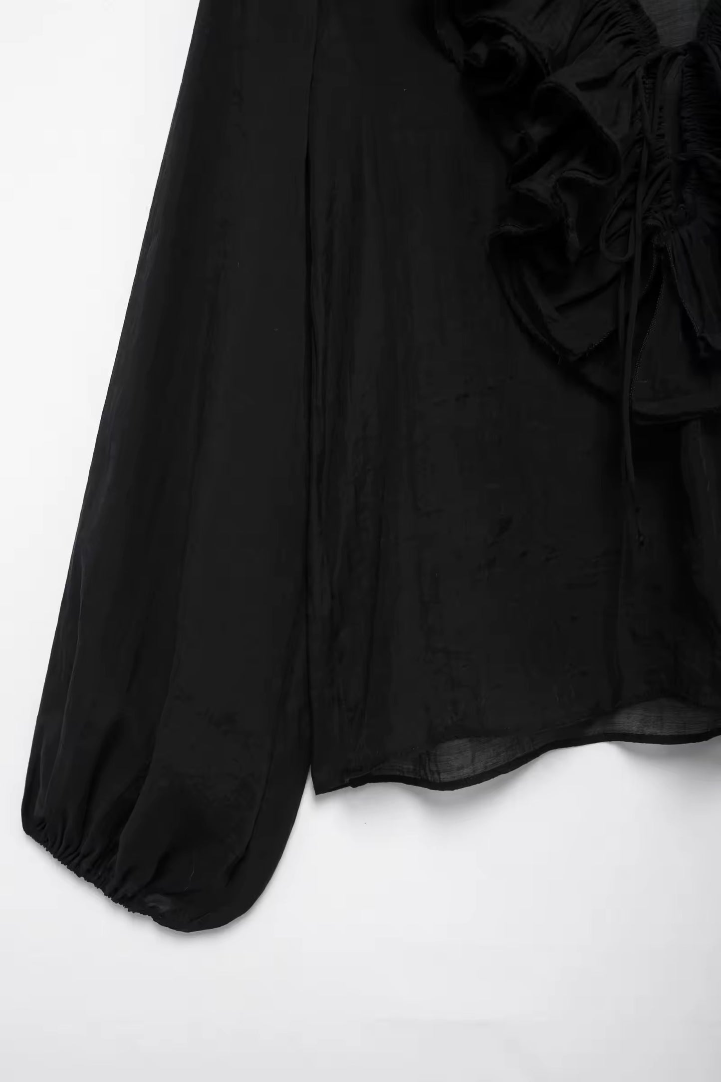 CHEMISE MOUSSELINE À VOLANTS