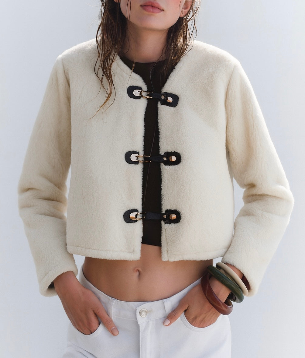 Fur effect jacket • Women