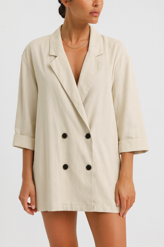 BLAZER STRUCTURÉ OVERSIZE