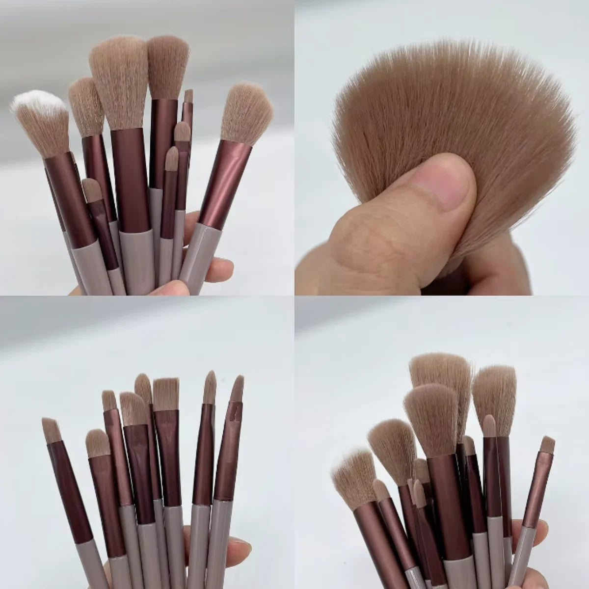 Set di 13 pennelli professionali per trucco 