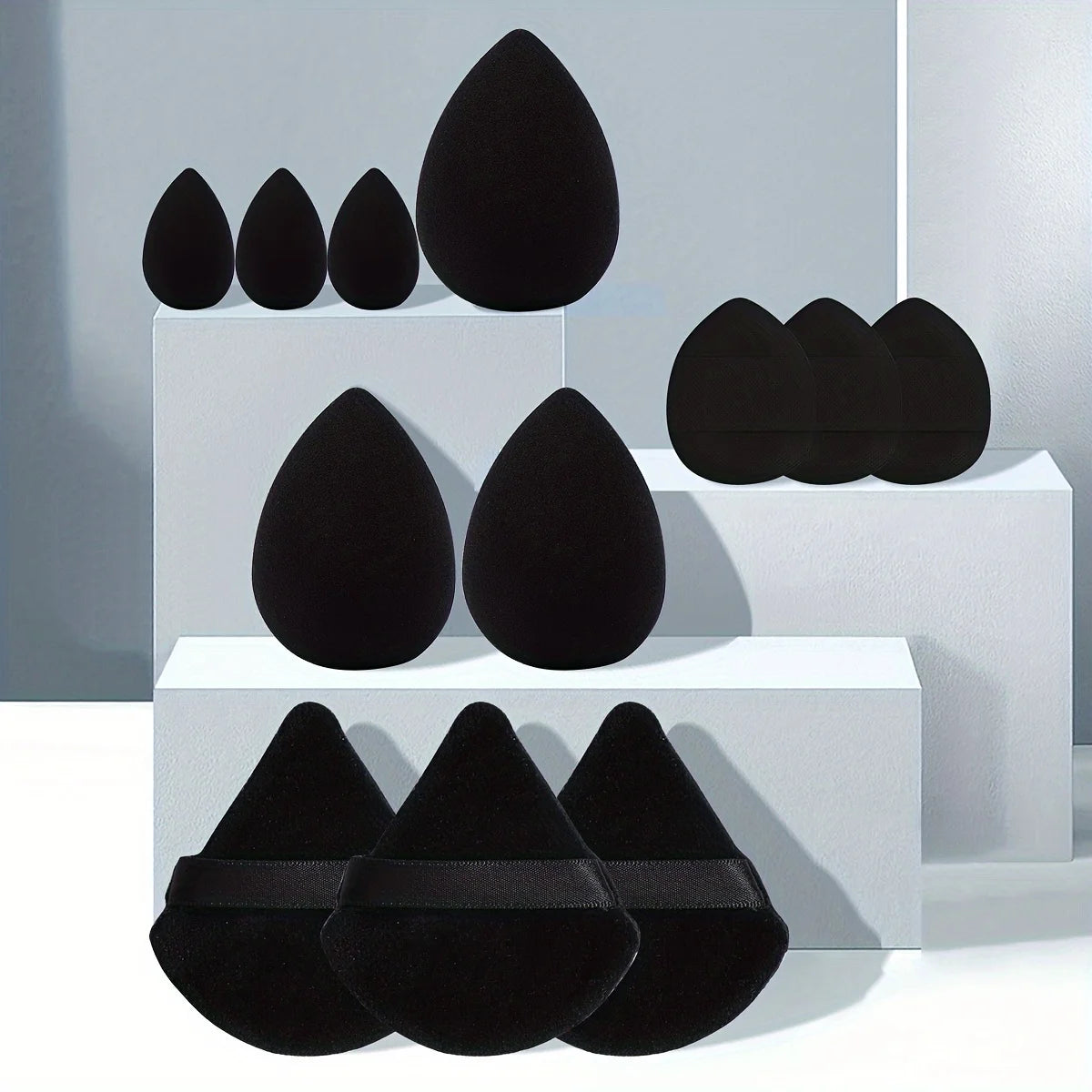 Set of 12 Makeup Sponges – Zero Flaw Complexion