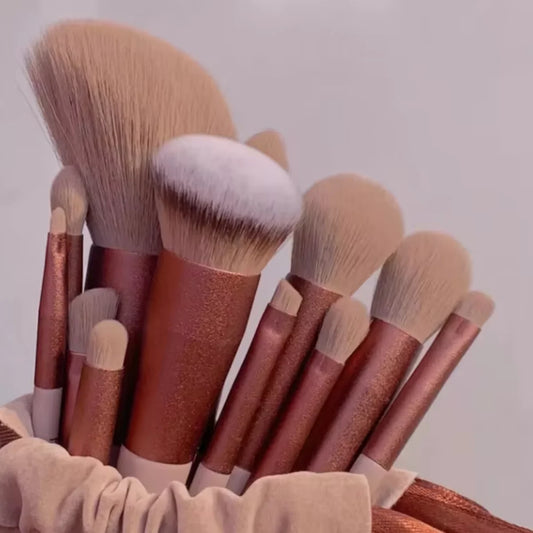 Lot de 13 Pinceaux de Maquillage Professionnels